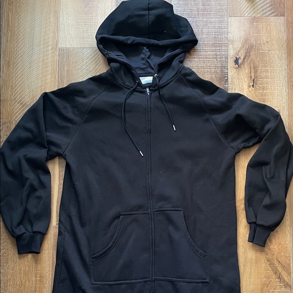 Pajoggers! Black Hooded Sweatsuit